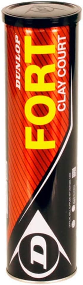 Dunlop Fort Clay Court Tennis Balls (1-Can)