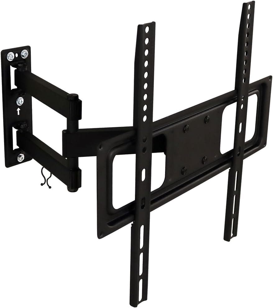 CASL Brands Full-Motion Articulating TV Wall Mount Bracket with Tilt Swivel Action, Up to 17 Inch Extension Arm, Fits 32-55 Inch Plasma Flat Screen Television, 75 Pound Weight Capacity
