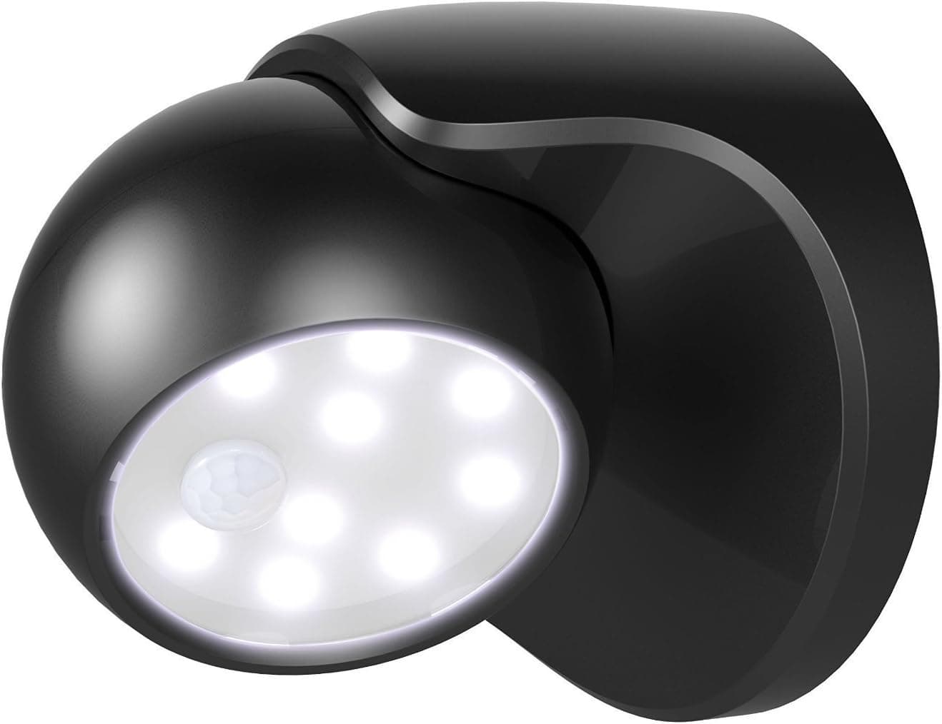 Superdream Battery Powered Motion Sensor Light Detector Stick-On Wall Sconces Indoor Outdoor Security Night Lights 360° Rotatable Ceiling Lighting for Hallway Porch Closet Bedroom Kitchen Bathroom