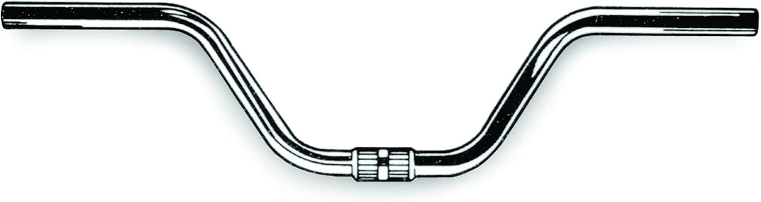 Wald 870 Hi-Rise Cruiser Bike Handlebar (24.5-Inches Wide, Chrome, 9.5-Inch Rise)