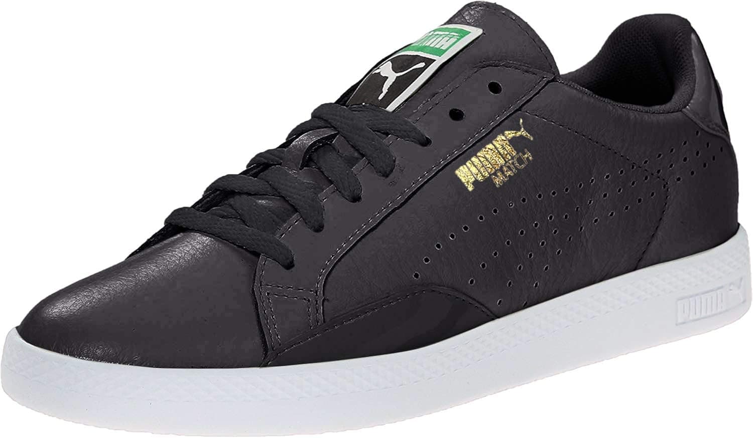 PUMA Women's Match LO Black and White WN's-W