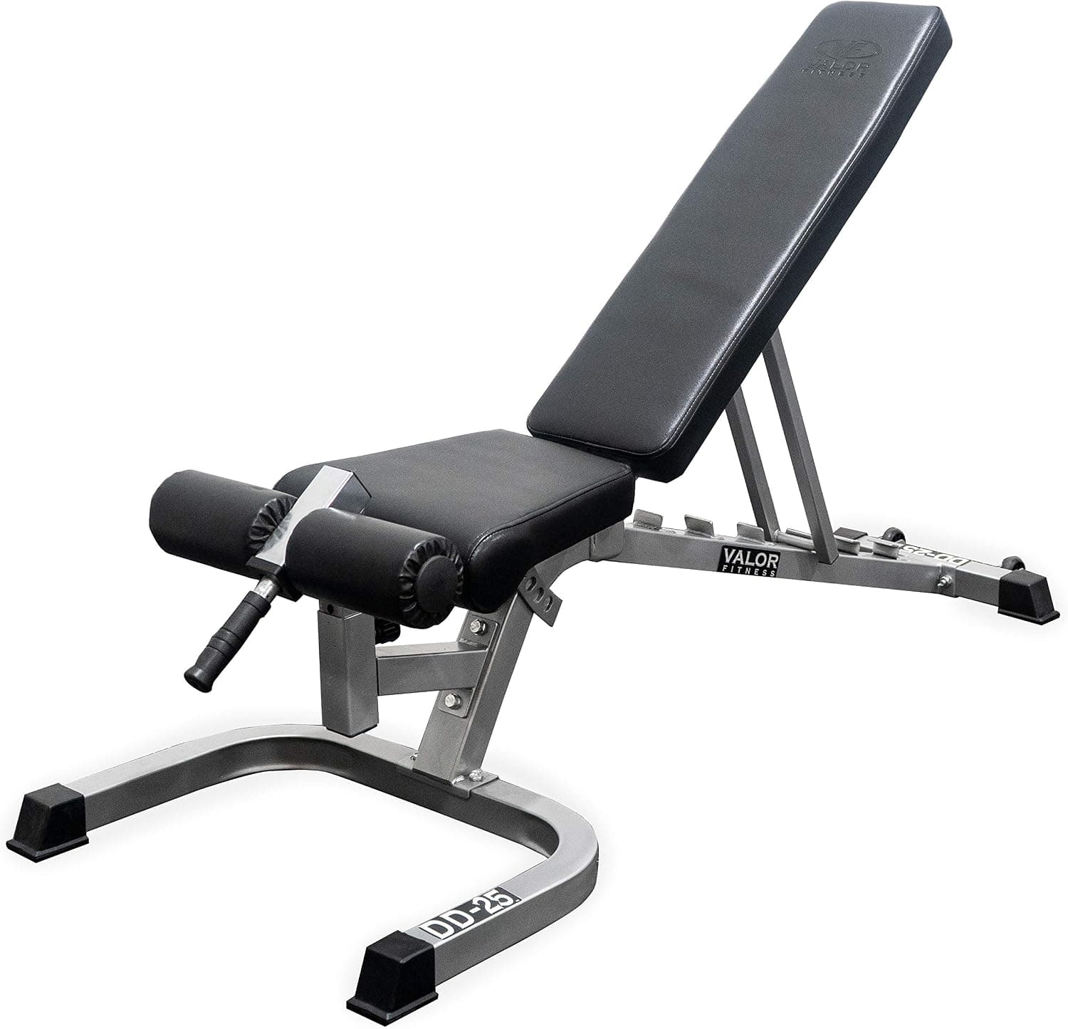 Valor Fitness Adjustable Weight Bench Flat, Incline, Decline Bench Press with Leg Support - Great Workout Benches for Home