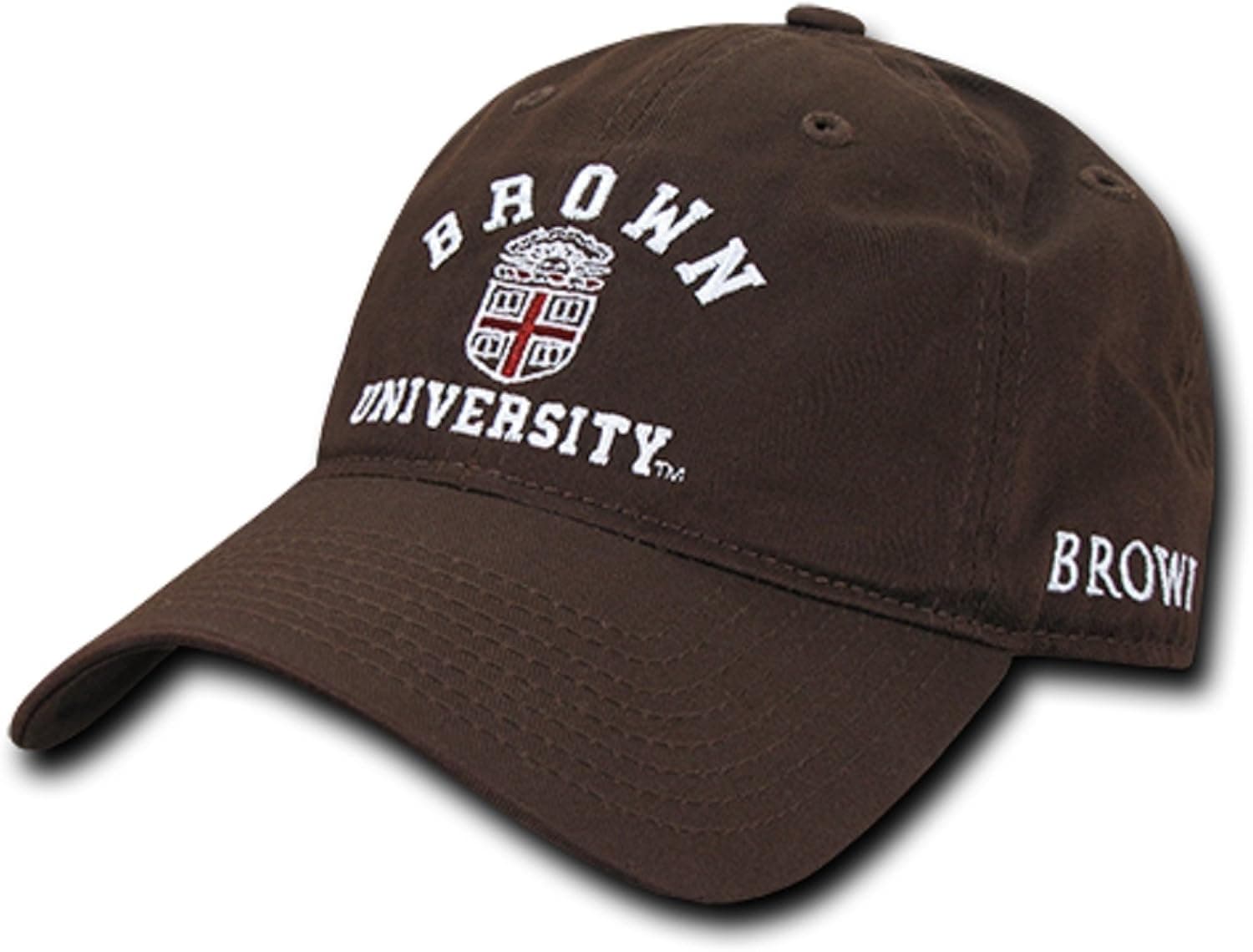 University of Brown Bears Cotton Polo Style Baseball Ball Cap Hat