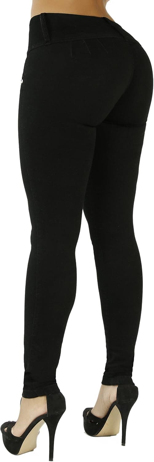 Curvify Stretch Jean 767 - A Butt Lifting Skinny Jeans for Women - No Back Pockets