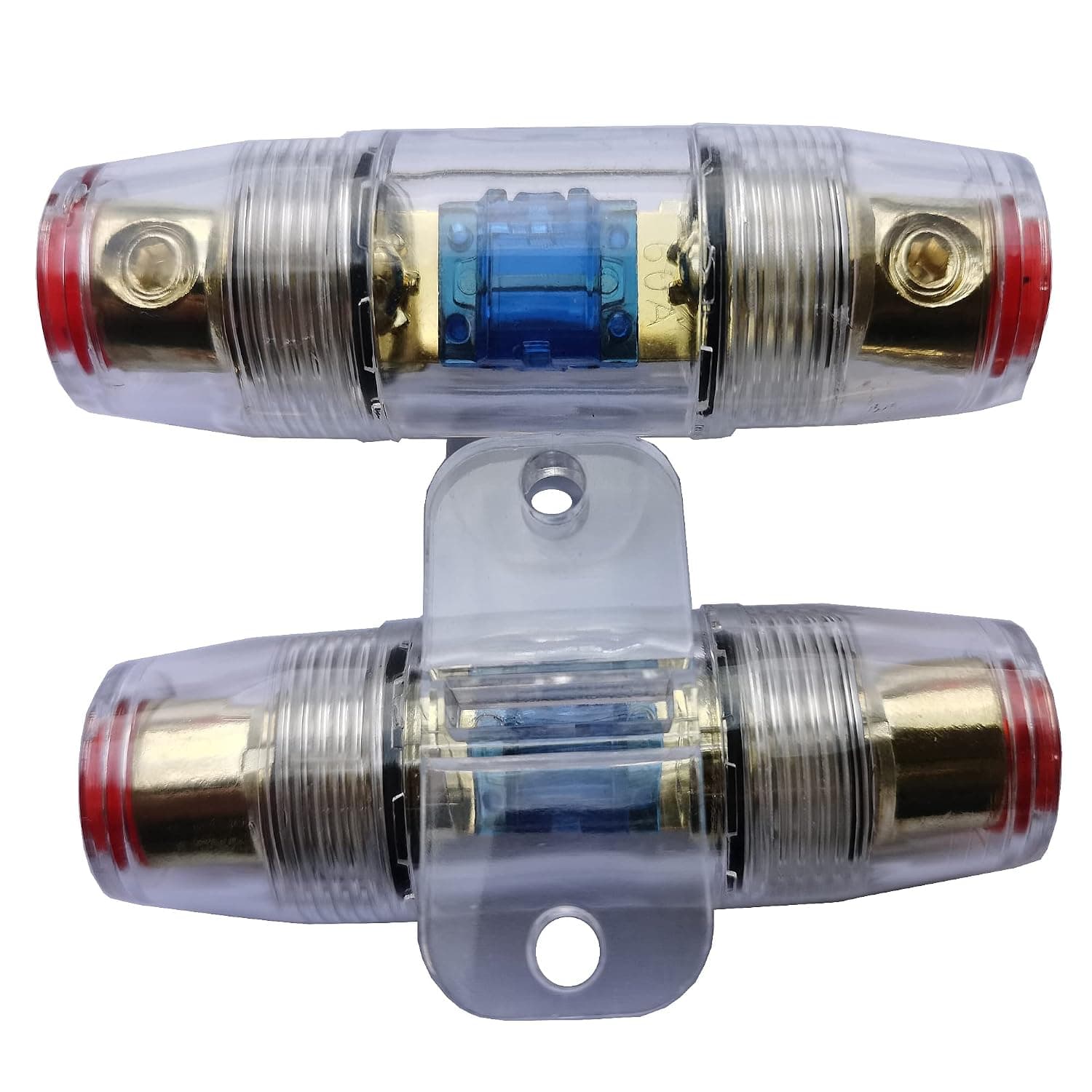 2PCS in LINE Mini ANL Fuse Holder for CAR Audio 4GA/8GA-4GA/8GA Include Fuse