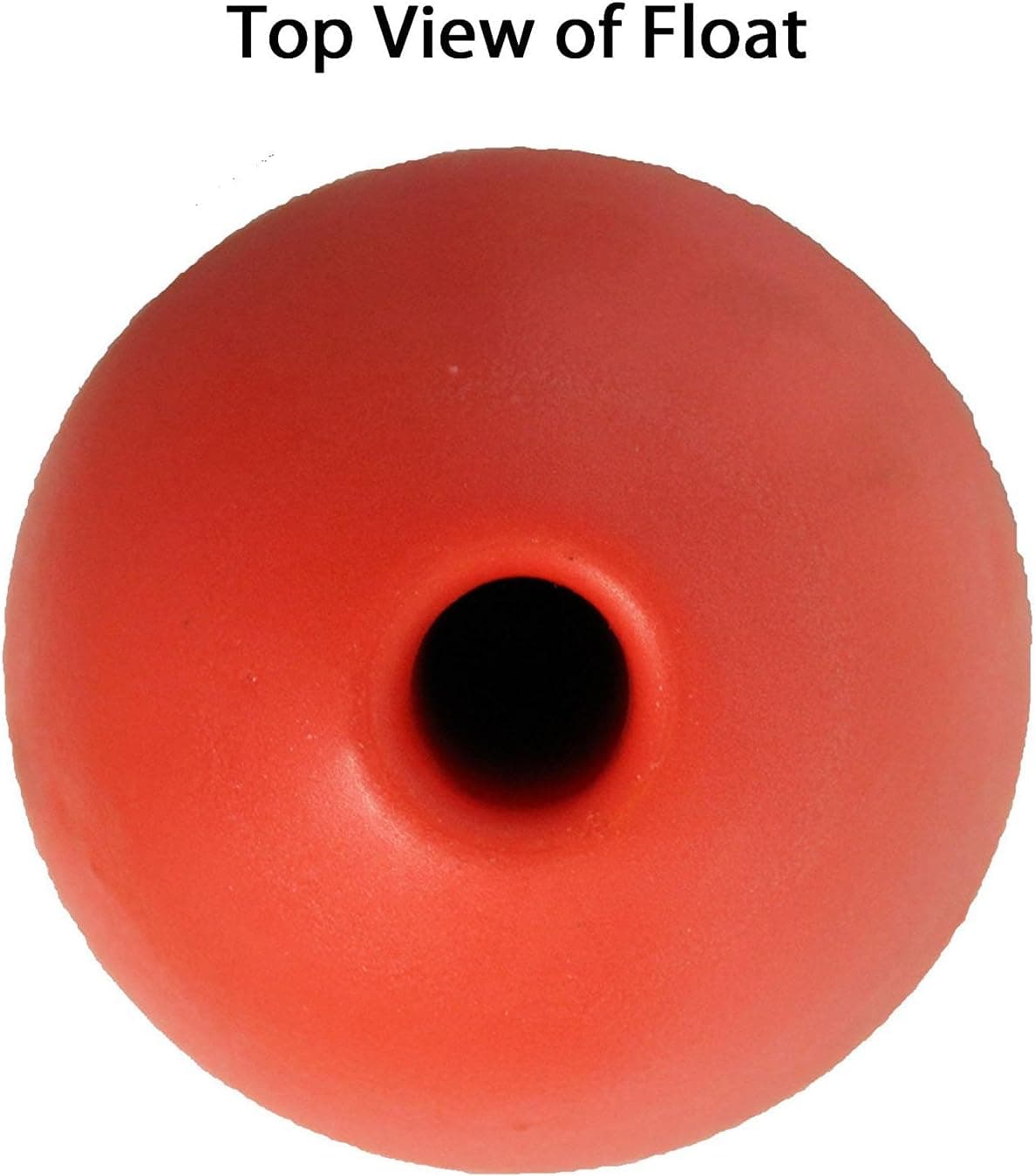 JEZERO Deep Water Float, Red/White, 6 x 14