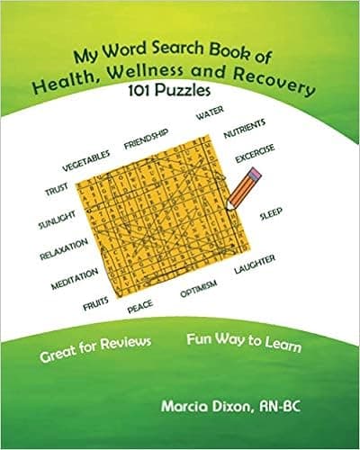 My Word Search Book On Health, Wellness and Recovery
