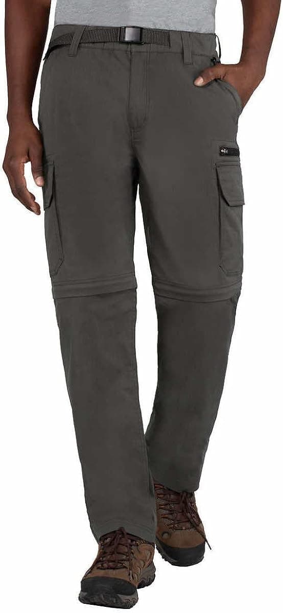 BC Clothing Mens Lightweight Convertible Stretch Cargo Pants & Shorts
