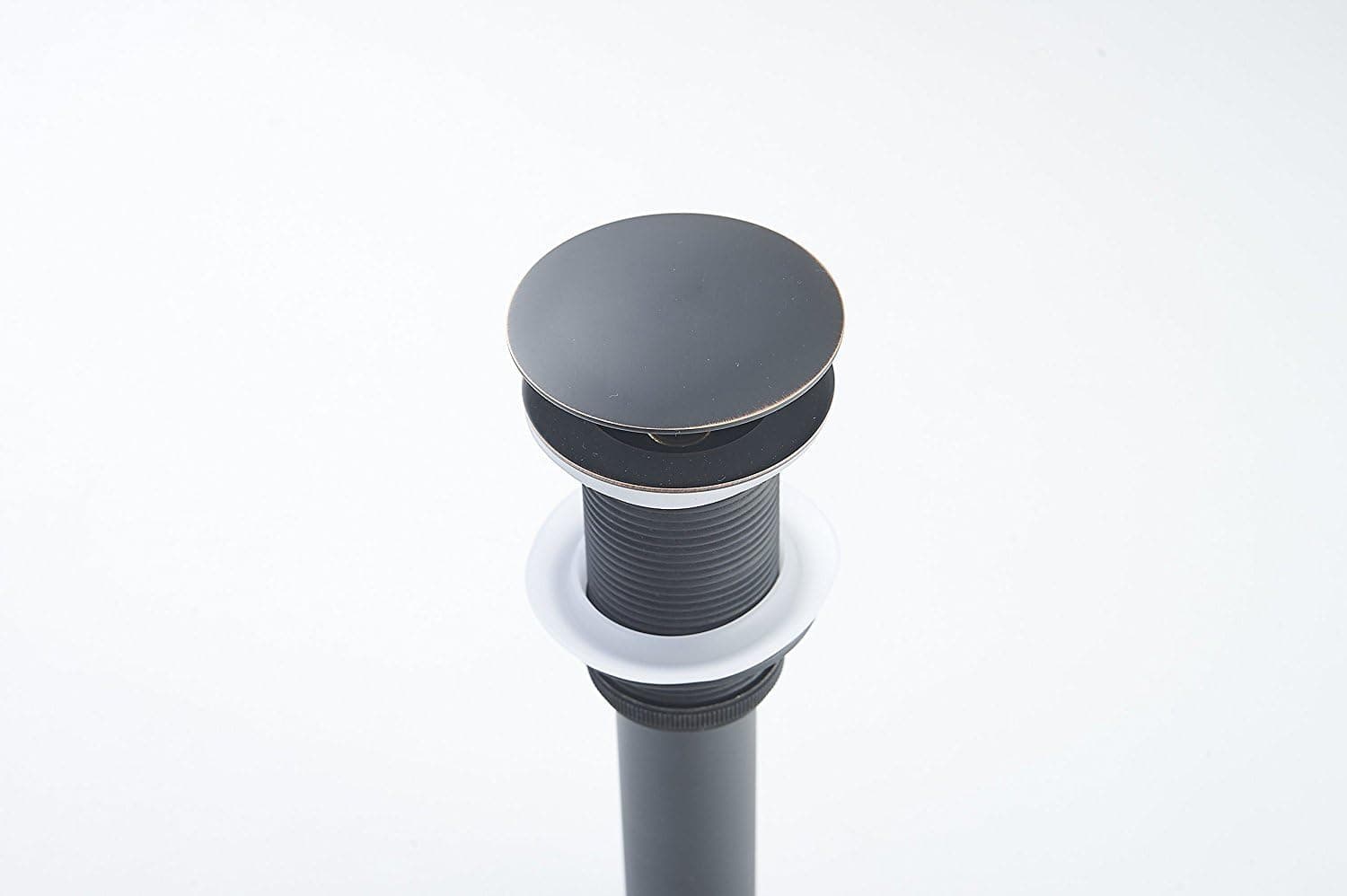 Vessel Sink Drain Bathroom Faucet Pop up Drain Stopper Without Overflow Drain Assembly Oil Rubbed Bronze Fits Standard Bathroom Sink Hole 1-1/2" to 1-3/4" by Bathfinesse