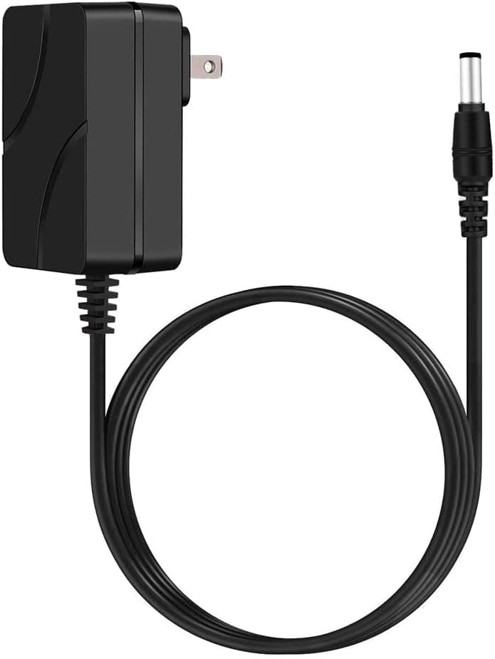 12V Charger for TaoTronics TT-DL13B, LED Desk Lamp Eye-Caring Aircraft-Grade Gooseneck LED Book Light,Compatible with Kids Table Lamps Power Adapter Supply Cord【6.5FT】