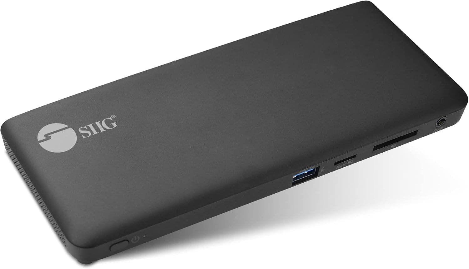 SIIG USB-C MST Triple Monitor Docking Station for Windows Thunderbolt 3 Compatible Single 4K Dual 2K Triple 1080p 65W PD, HDMI/DisplayPort, Ethernet, SD/TF, USB 3.0 and Audio (JU-DK0R11-S1)