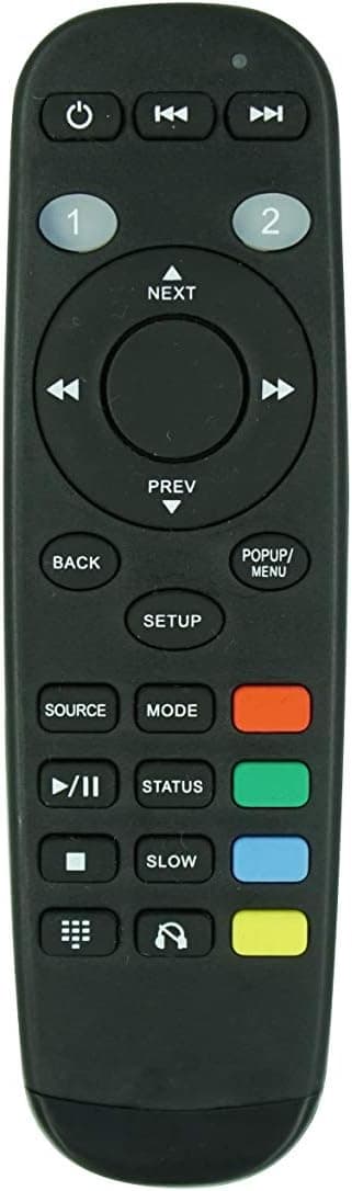 Hotsmtbang Replacement Remote Control for Dodge Journey 2013 2014 2015 2016 2017 Headphones Uconnect DVD Entertainment Wireless Audio KIT System