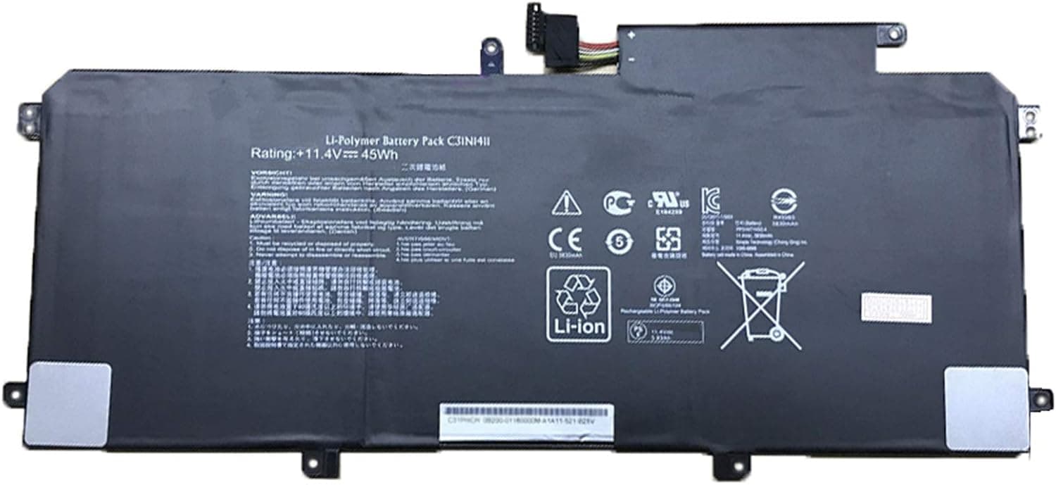 SUNNEAR 11.4V 45Wh Laptop Battery C31N1411 for ASUS U305F Series C3INI4II