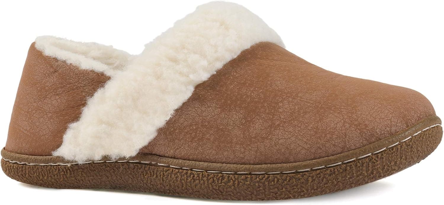 Zizor Women's Memory Foam Cozy Fuzzy Fleece Comfy Slippers, Ladies Indoor or Outdoor House Shoes
