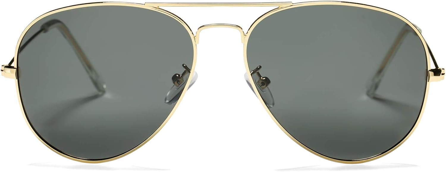 Pro Acme Classic Polarized Aviator Sunglasses for Men and Women UV400 Protection
