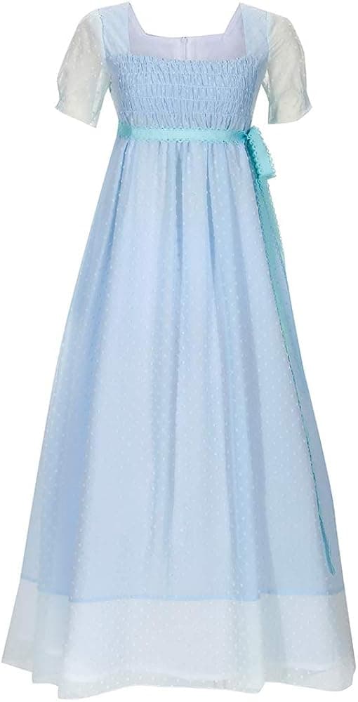 Cos-Love Women's Colonial Lady Corset Styled Dress Victorian Rococo Ball Gown Maiden Costume Medieval Dress