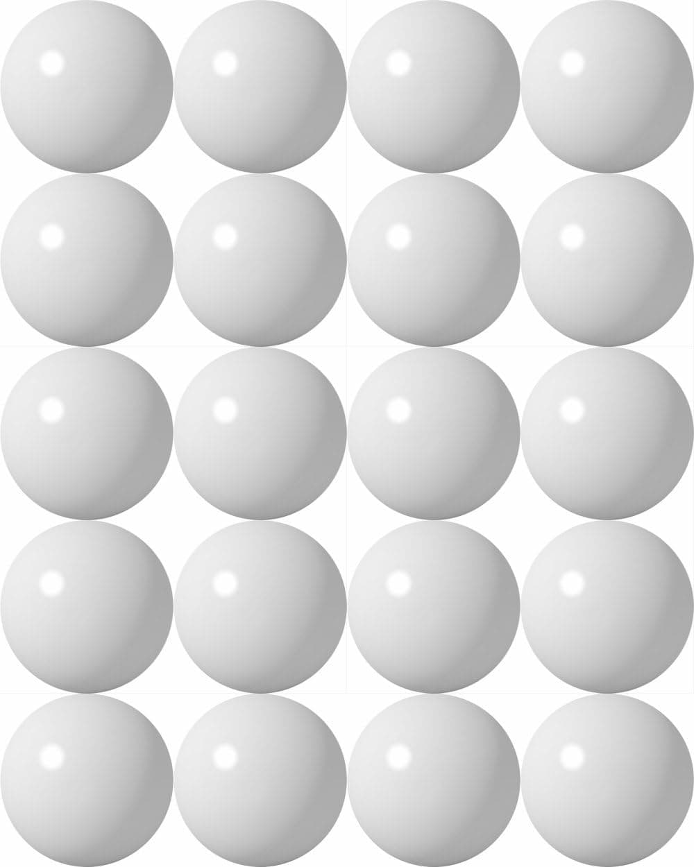 Twenty (20) Hungry Hungry Hippos Game Replacement Marbles Balls