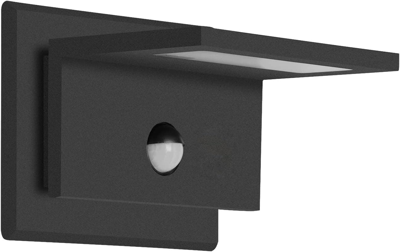 Inowel Motion Sensor Porch Light Outdoor Wall Sconce LED Exterior Light Fixture for Garage House Patio IP54 Waterproof Wall Mount Lamp,10W 680LM