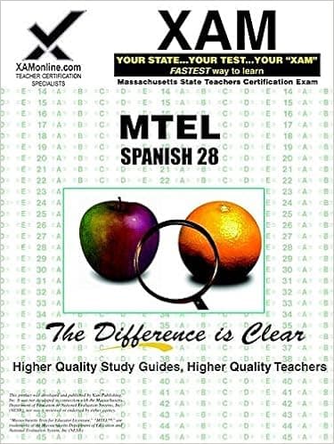 MTEL Spanish 28 Teacher Certification Test Prep Study Guide: teacher certification exam (XAM MTEL)