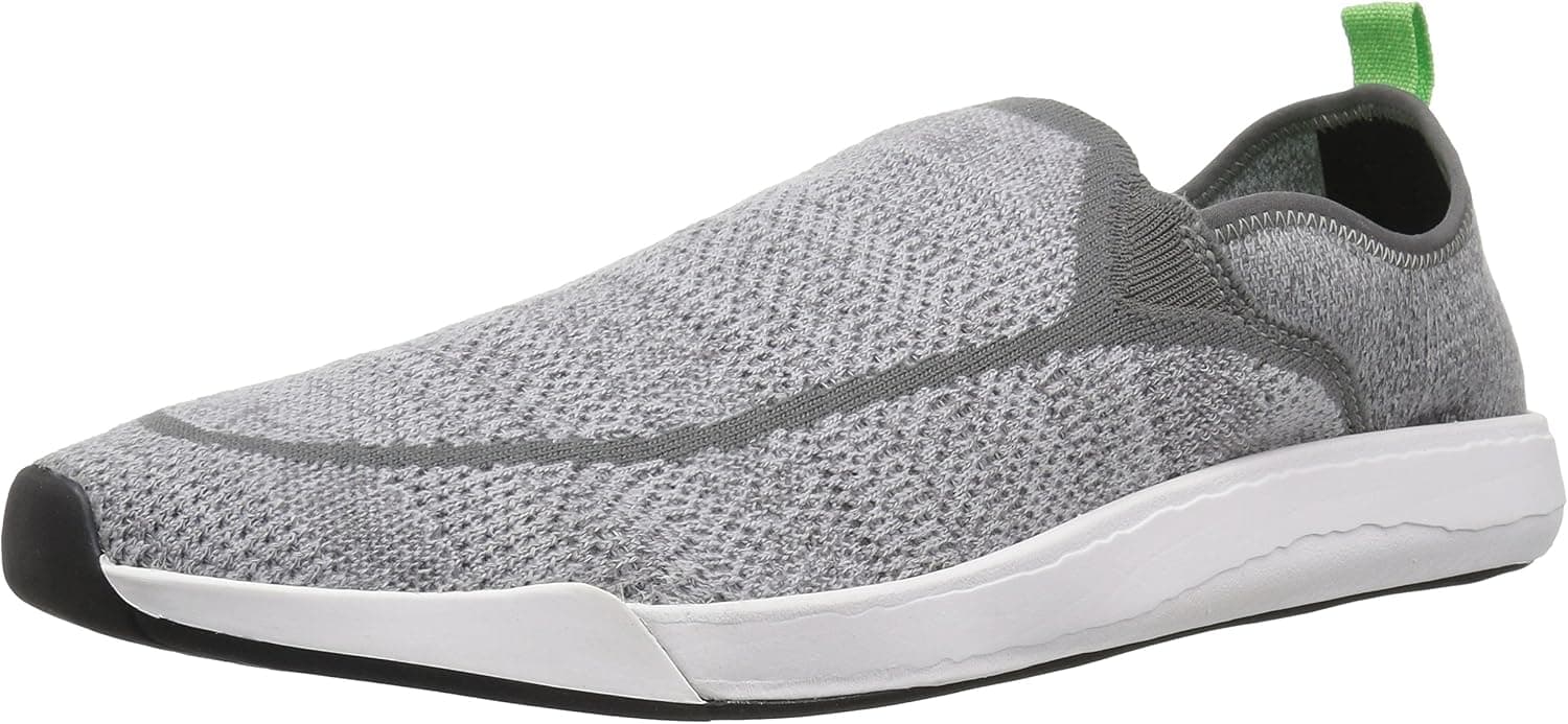 Sanuk Unisex Chiba Quest Knit Sneaker, Grey, 11 US Men / 12 US Women