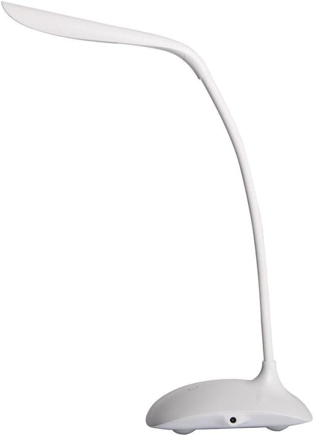 EconoLed Flexible USB Rechargeable, 3 Mode Touch Modern LED Desk Lamp, Reading Lamp, Book Light, Task Light, Pure White