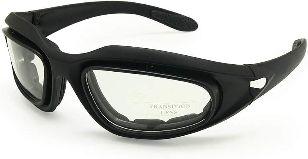EnzoDate Daisy One C5 Military Dirt Bike ATV Goggles Transition Polarized 4 Lens Kit Outdoor Sports Motorcycling Glasses War Game Army Sunglasses