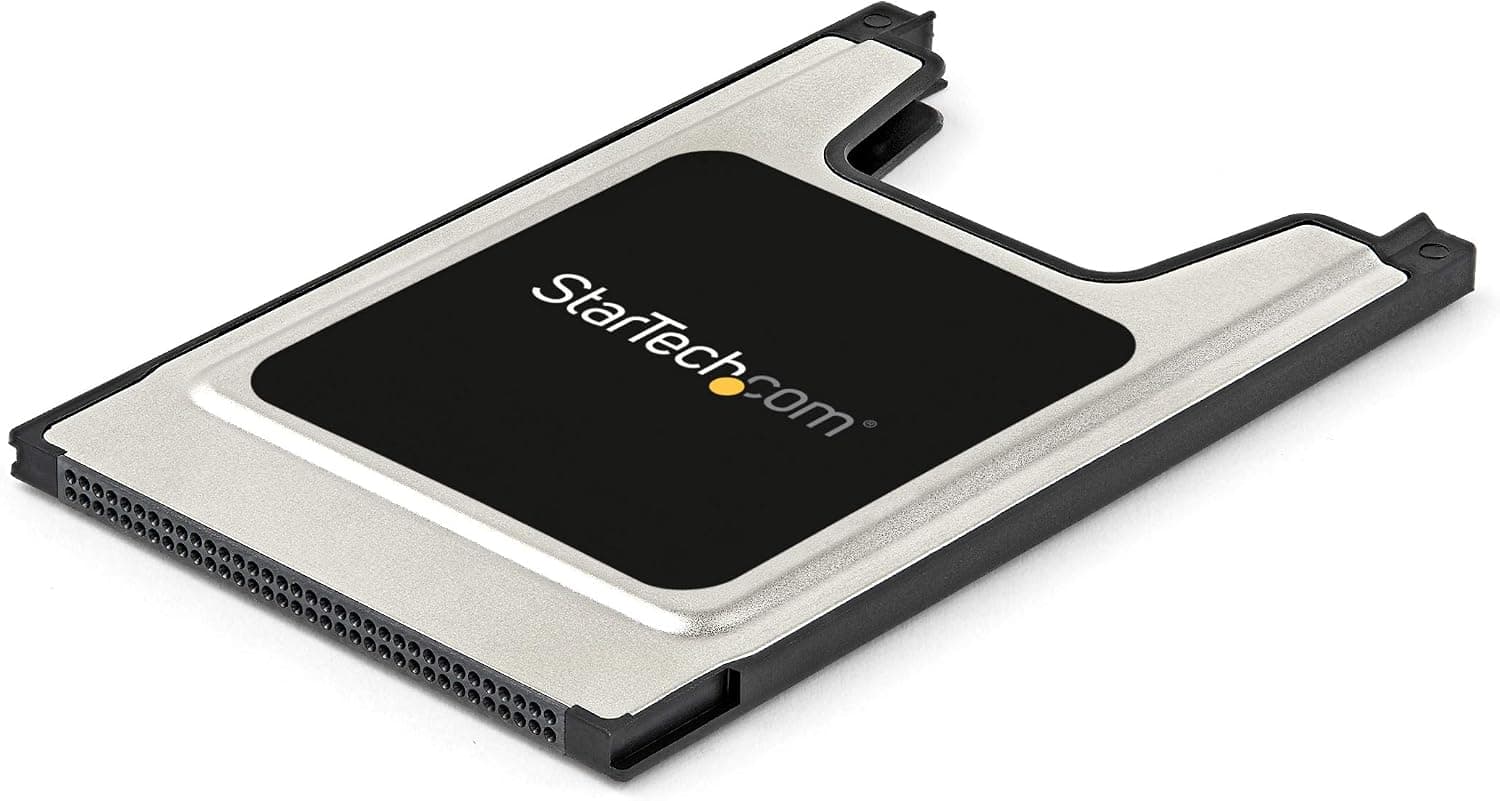 StarTech.com PCMCIA to CompactFlash Adapter - PCMCIA Type 2 Compliant - CompactFlash Type I - Plug and Play - Hot Swappable (CB2CFFCR)