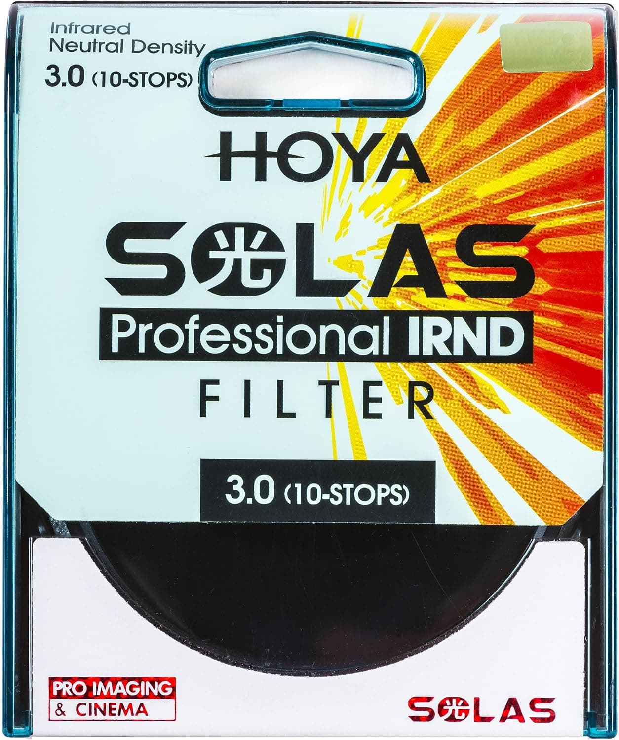 Hoya 77mm SOLAS IRND 3.0 (10-Stops) Infrared Neutral Density Filter