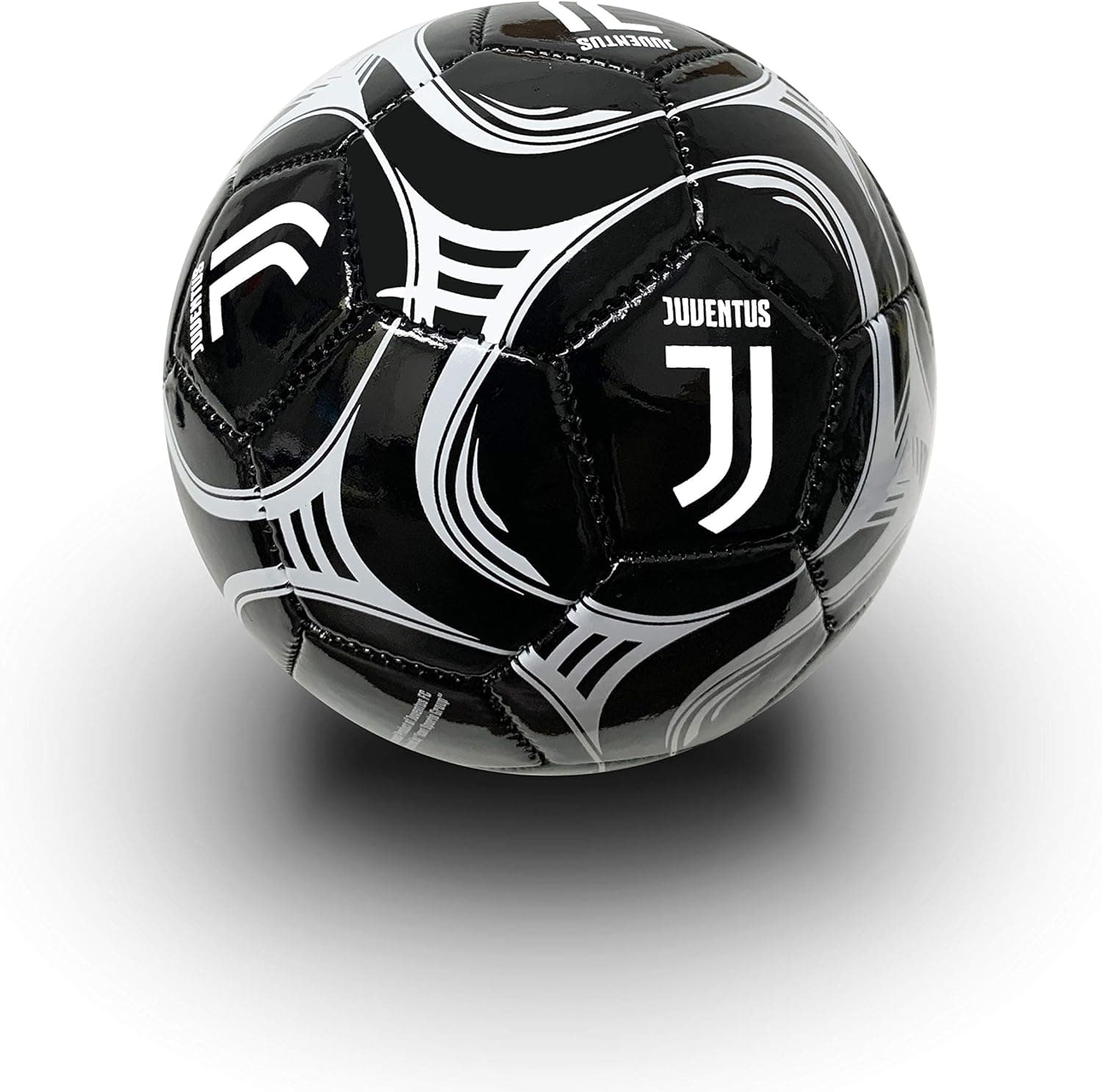 Icon Sports Fan Shop Comet Team Soccer Ball UEFA Champions League Soccer Juventus, Team Color, Size 2