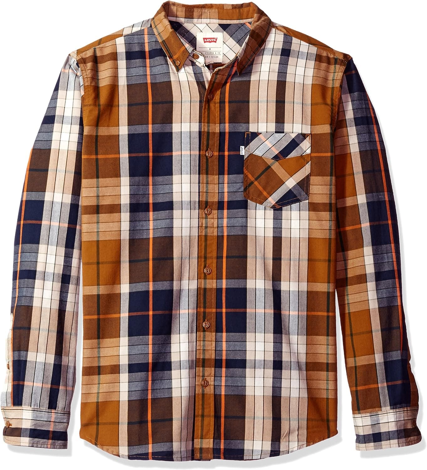 Levi's Men's Marin Poplin Long Sleeve Woven Shirt