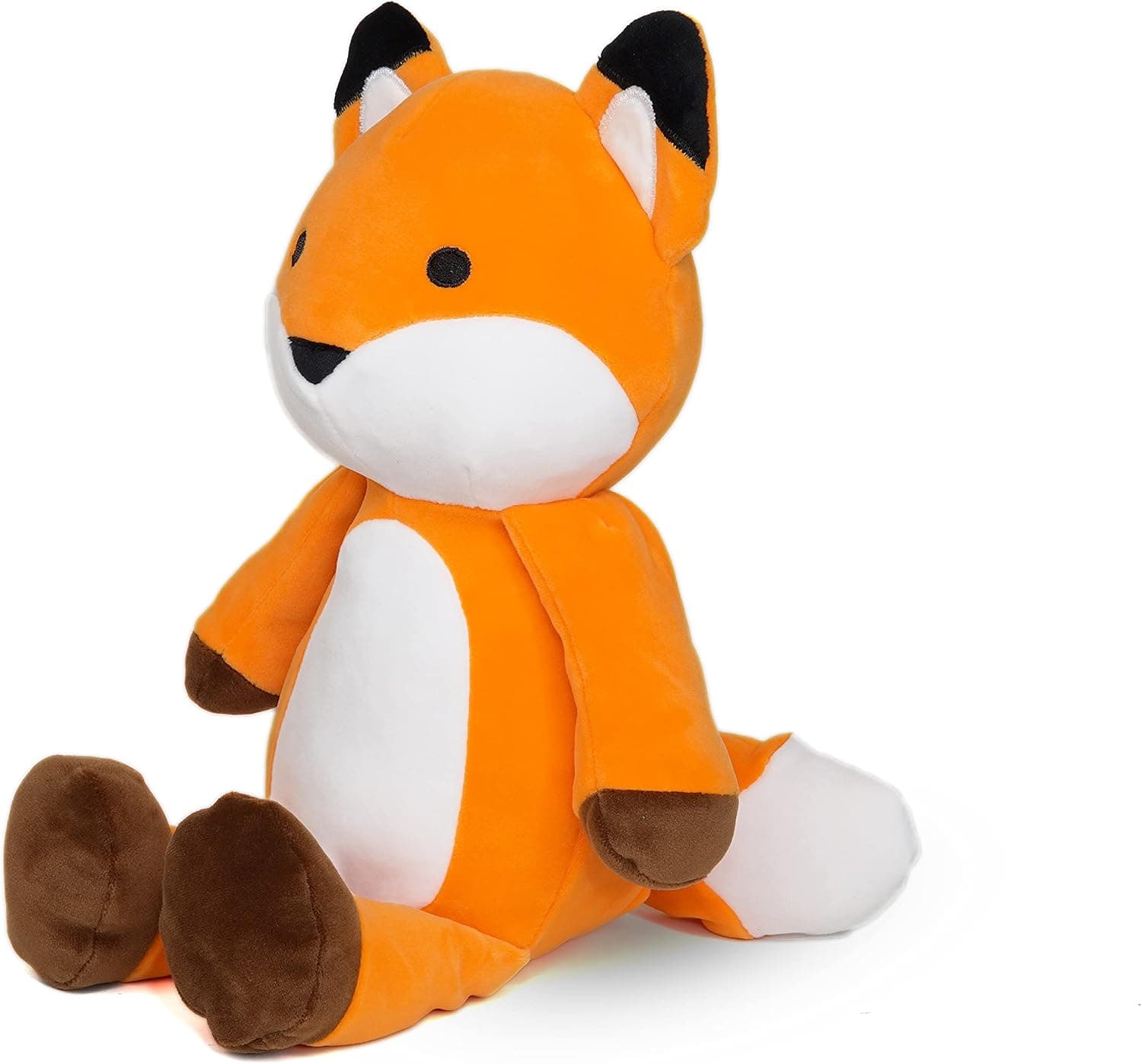 Avocatt Orange Huggable Fox Plush - 10 Inches Stuffed Animal Plushie - Hug and Cuddle with Squishy Soft Fabric and Stuffing - Cute Toy Gift for Boys and Girls