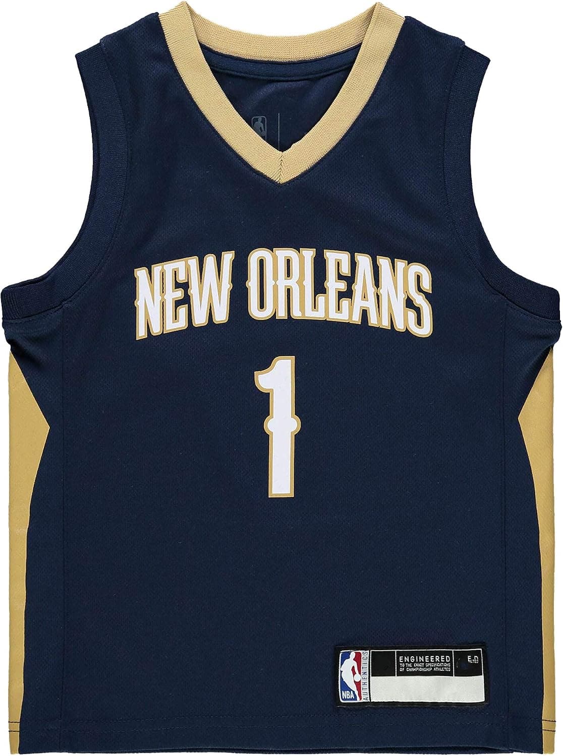 NBA Kids 4-7 Official Name and Number Replica Home Alternate Road Player Jersey