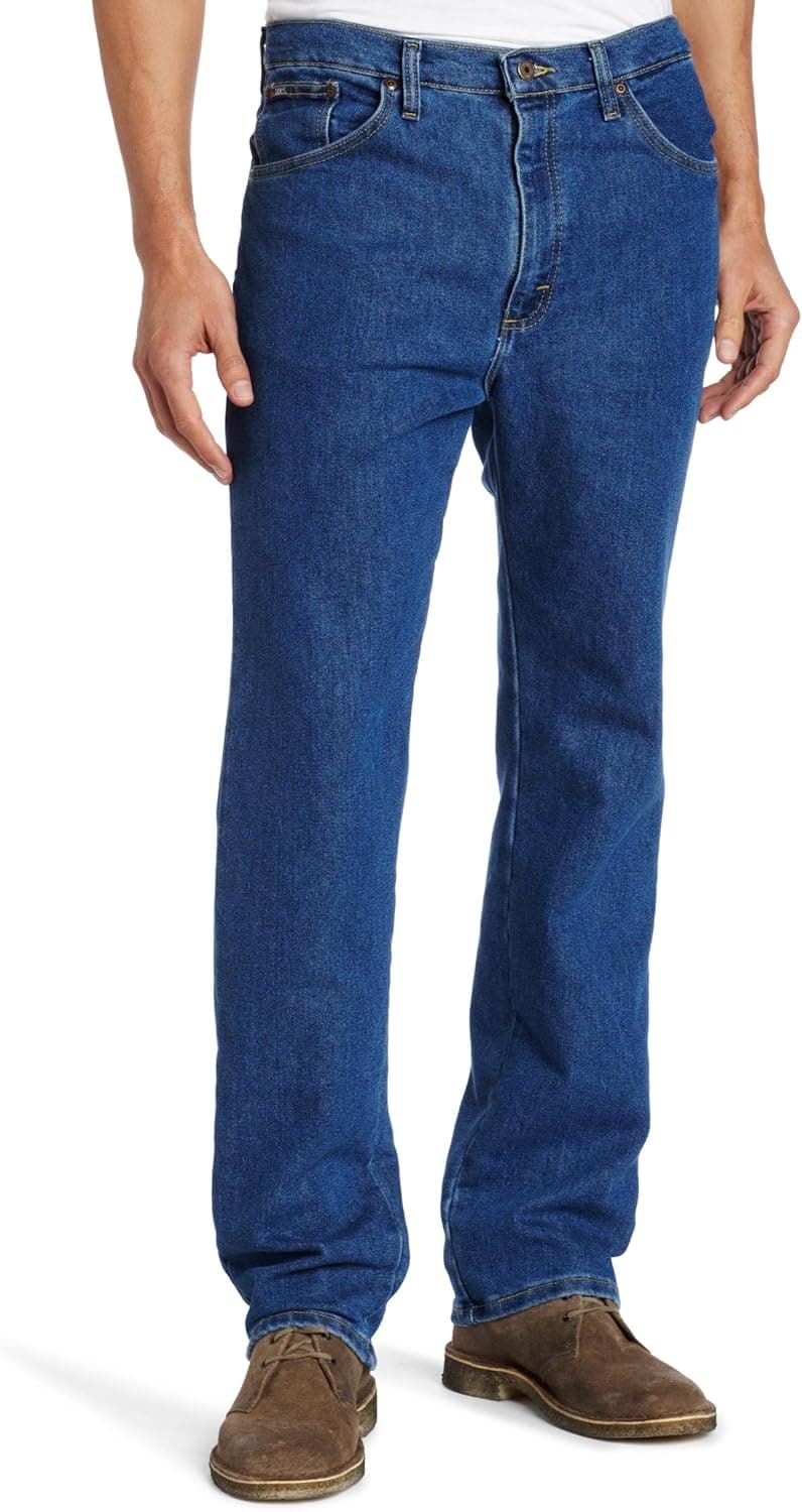 Lee Men's Big and Tall Big & Tall Stretch Regular Fit Straight Leg Jean