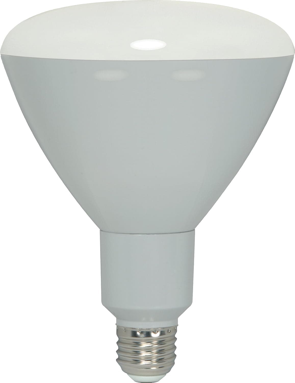 Satco S9006 18 Watt (120 Watt) 1230 Lumens R40 LED Warm White 3000K 105 Beam Ditto Light Bulb, Dimmable
