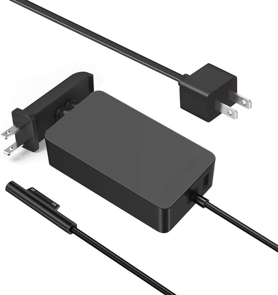 Surface Pro Surface Laptop Charger [UL Listed] 36W Power Adapter Compatible with Microsoft Surface Pro X Pro 7 Pro 6 Pro 5 Pro 4 Pro 3 Surface Laptop 1 2 3 Surface Go 1 2 Surface Book