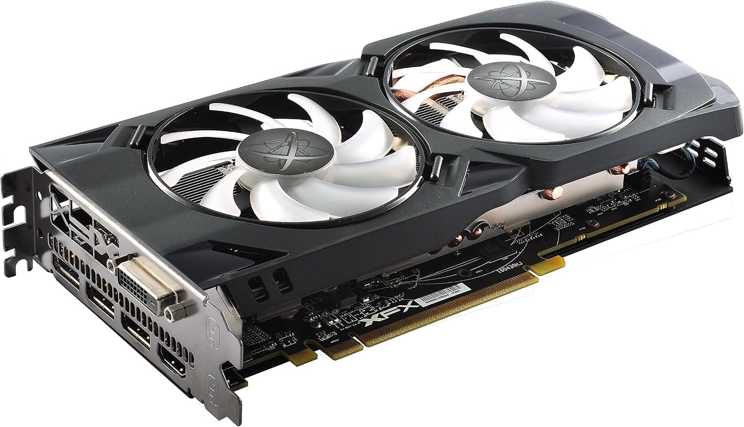 XFX Hard Swap Edition AMD Radeon RX 480 4GB GDDR5 PCI Express 3.0 Graphics Card with White LED Backlight