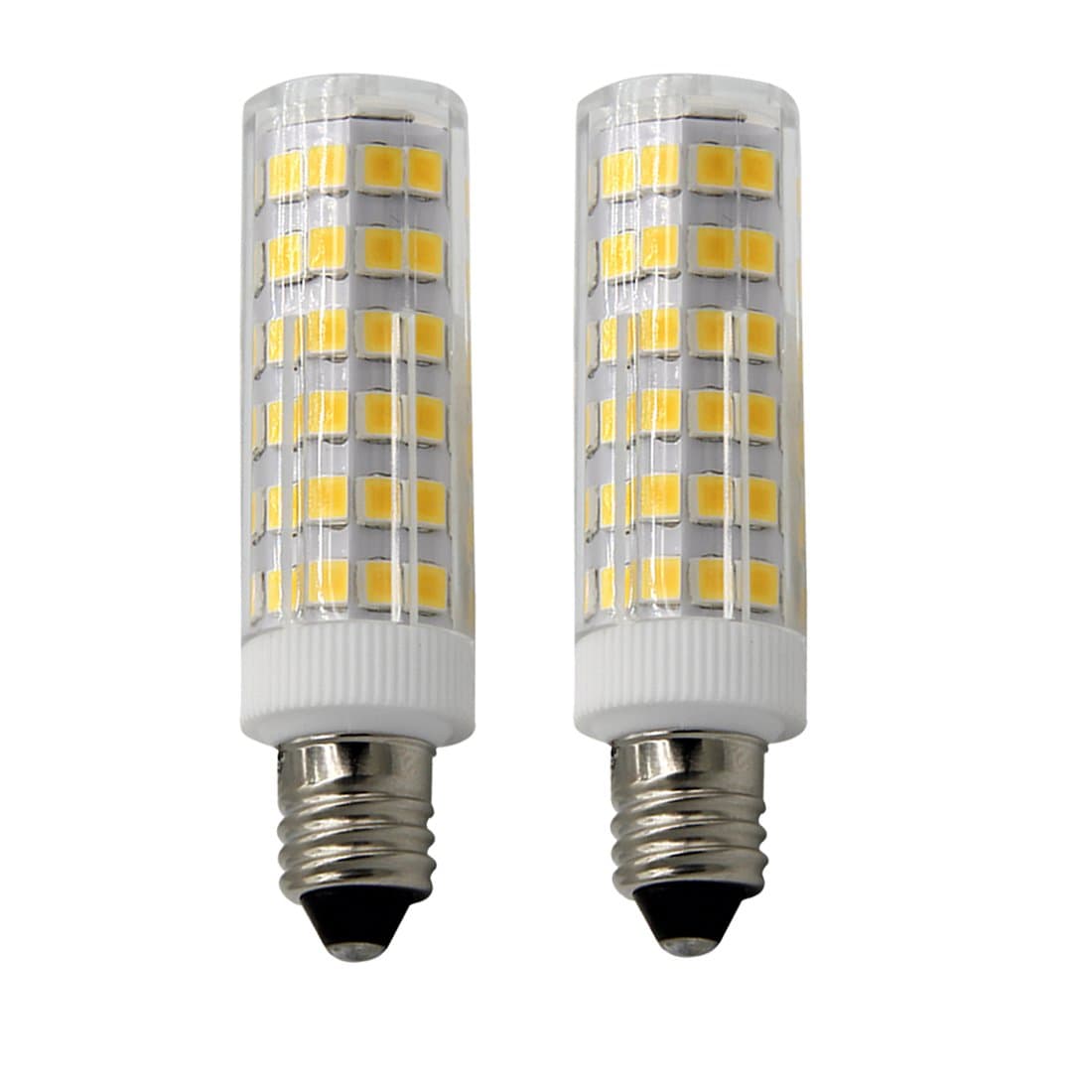 E11 LED Bulbs-Mini Candelabra Base, 55-Watt T4 E11 Halogen Bulb, 120 Volt,Soft White, Replaces T4 /T3 JD Type Clear E11 Light Bulb (Pack of 2)