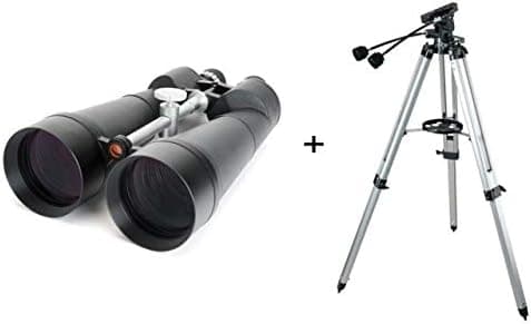 Celestron 25x100 Skymaster Giant Porro Prism Binoculars 71017 w/ Celestron Heavy Duty Alt-Azimuth