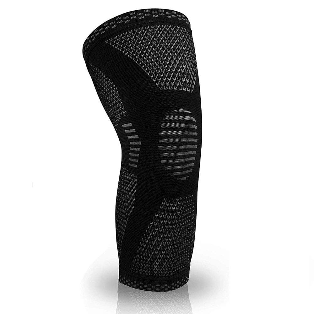 DR.PEDI Knee Brace Compression Sleeve Injury Recovery Support for Running,Gym and Joint Pain Relief Black Small