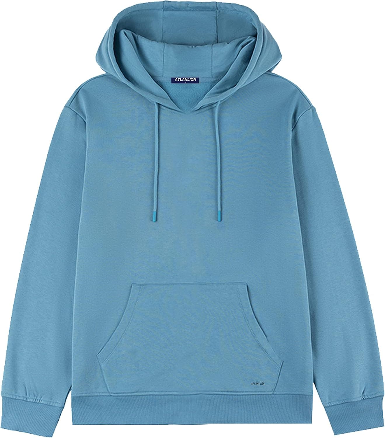 ATLANLION Mens Soft Cotton Fleece Hoodies Casual Active Sweatshirt with Pocket S-3XL