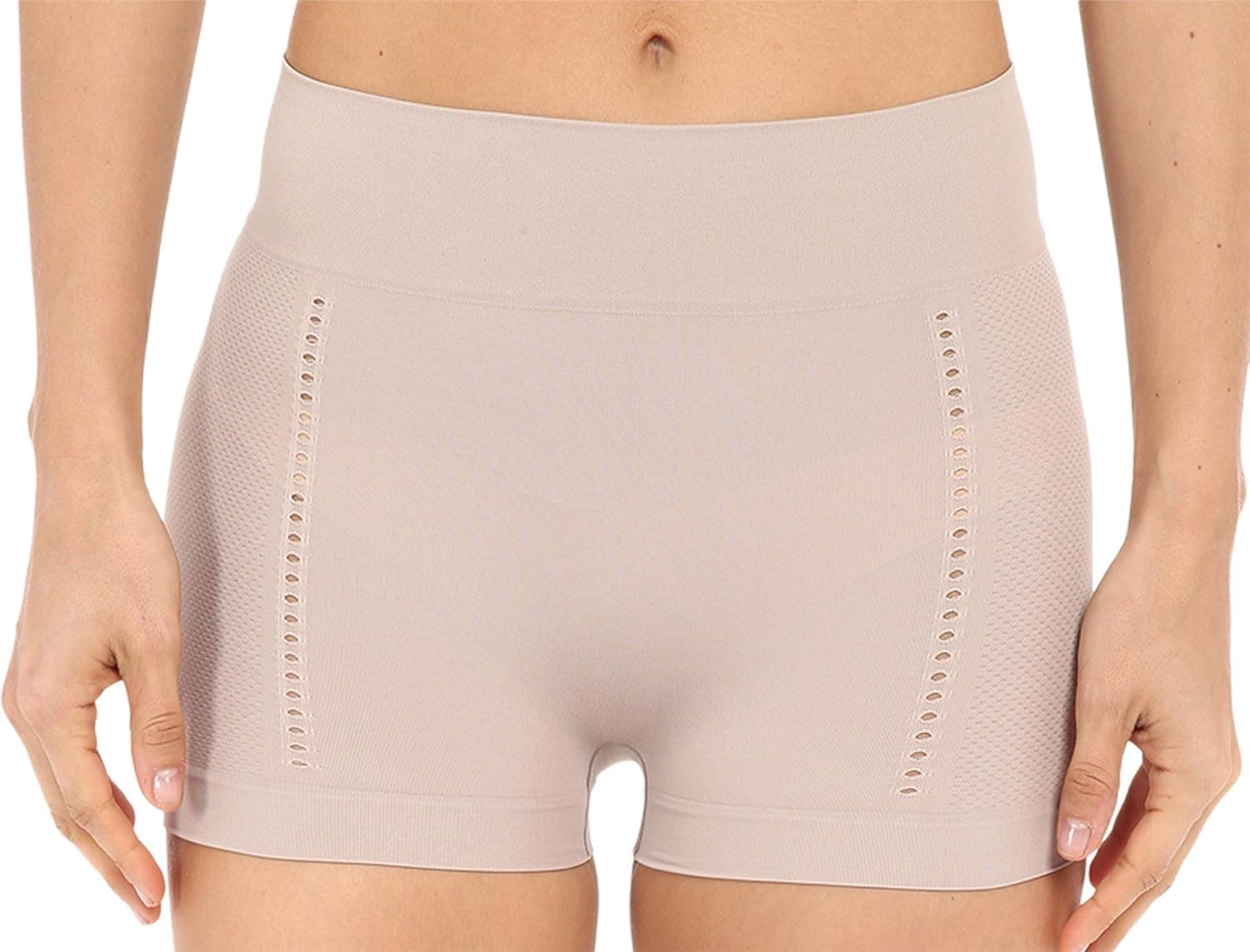 Spanx Women's Lounge-Hooray Boyshorts, Sandcastle, XL
