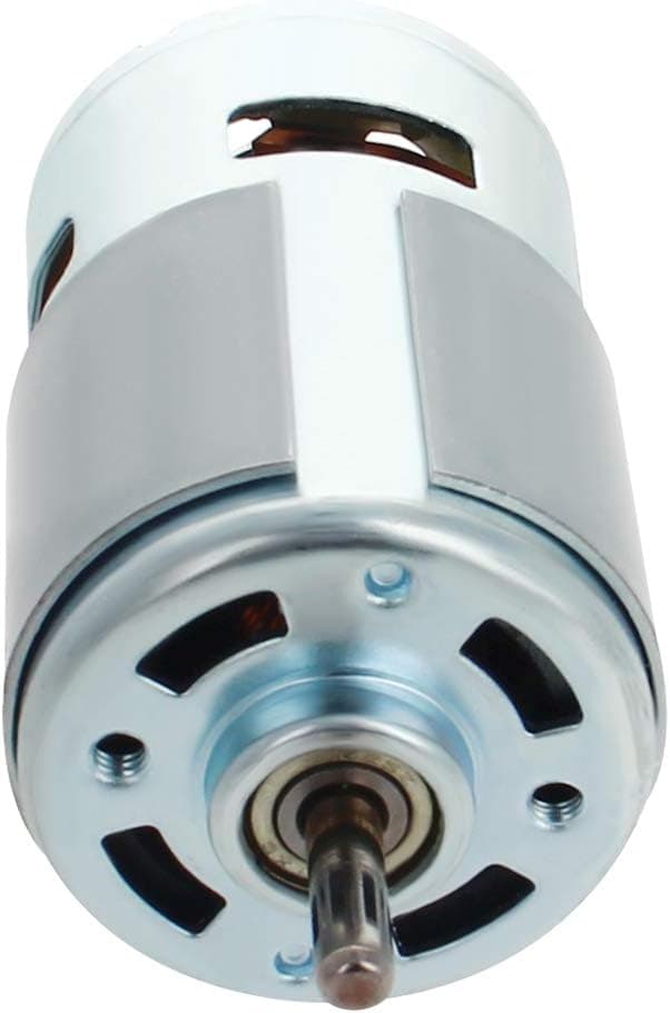 Fielect DC Motor 12V 6000RPM Micro Motor Mini Motor Electric Motor Round Shaft for RC Boat Toys Model DIY Hobby