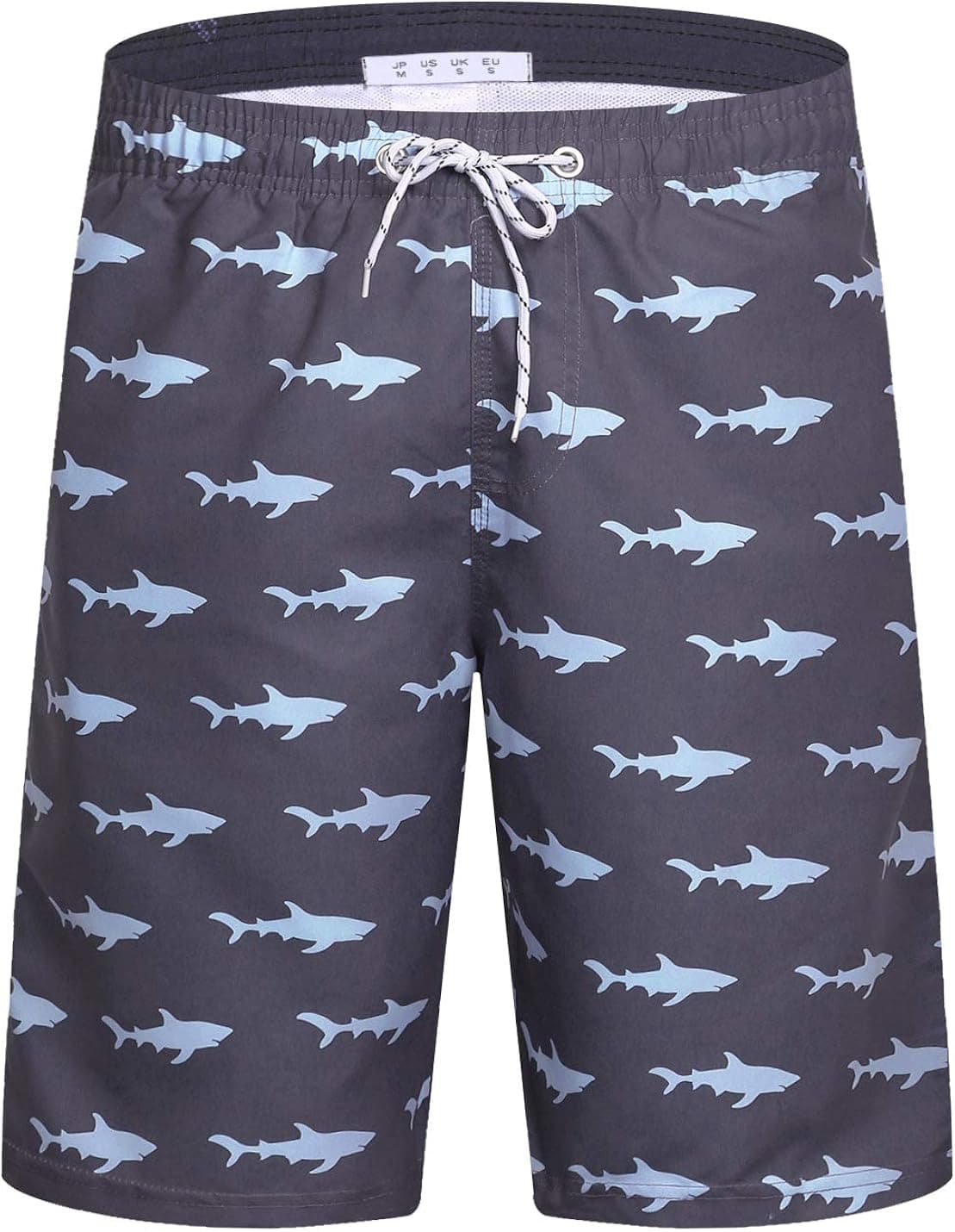 ELETOP Men's Swim Trunks Quick Dry Bathing Suit Swimming Board Shorts Mesh Lining Beach Swimwear