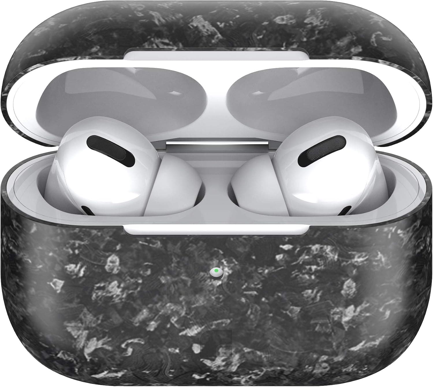 Foam Masters Genuine Forged Carbon Fiber (Matte) Case for AirPods Pro - Extreme Slim - Ultra Protection