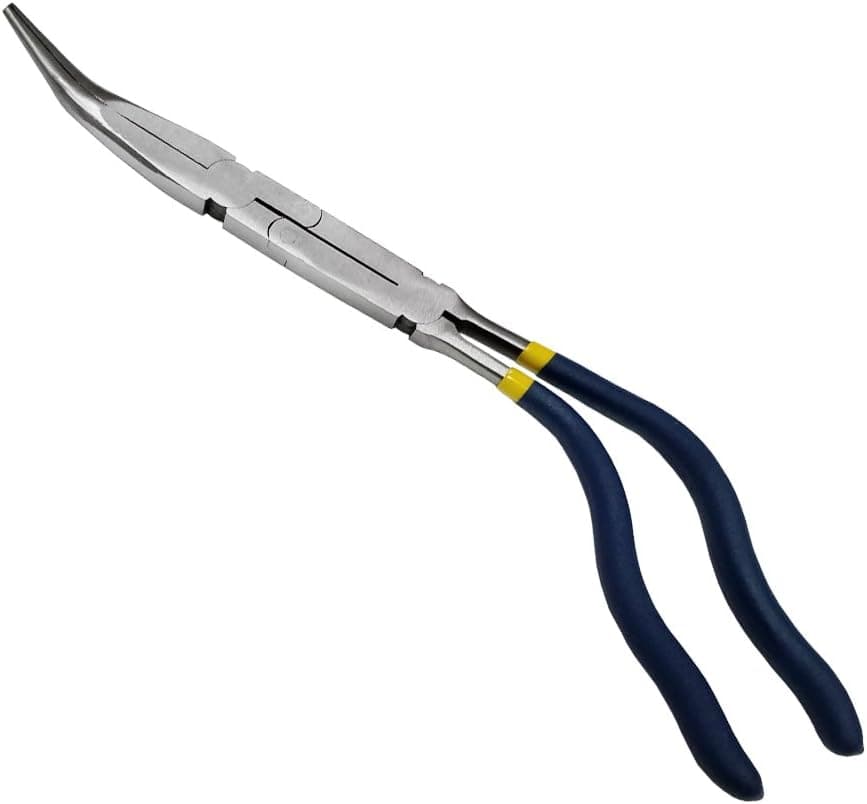 Zenith Industries ZN502655 Pistol Grip XL Dual Pivot 45-degree Needle Nose Pliers