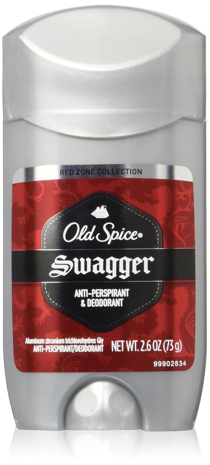Old Spice Rz Inv Sld Swag Size 2.6z Old Spice Red Zone Swagger Invisible Solid Anti-Perspirant Deodorant (Pack of 2)