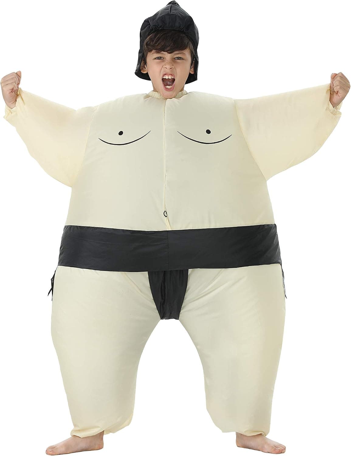 TOLOCO Inflatable Costume for Kids, Sumo Wrestler Inflatable, Sumo Costume, Inflatable Halloween Costumes, Blow up Costume for Kids, Kids Inflatable Costume