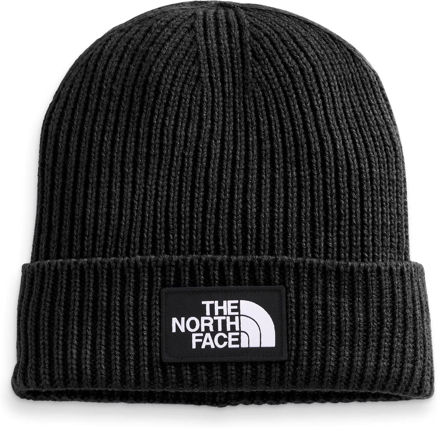 THE NORTH FACE TNF Logo Box Cuffed Beanie - Short Fit