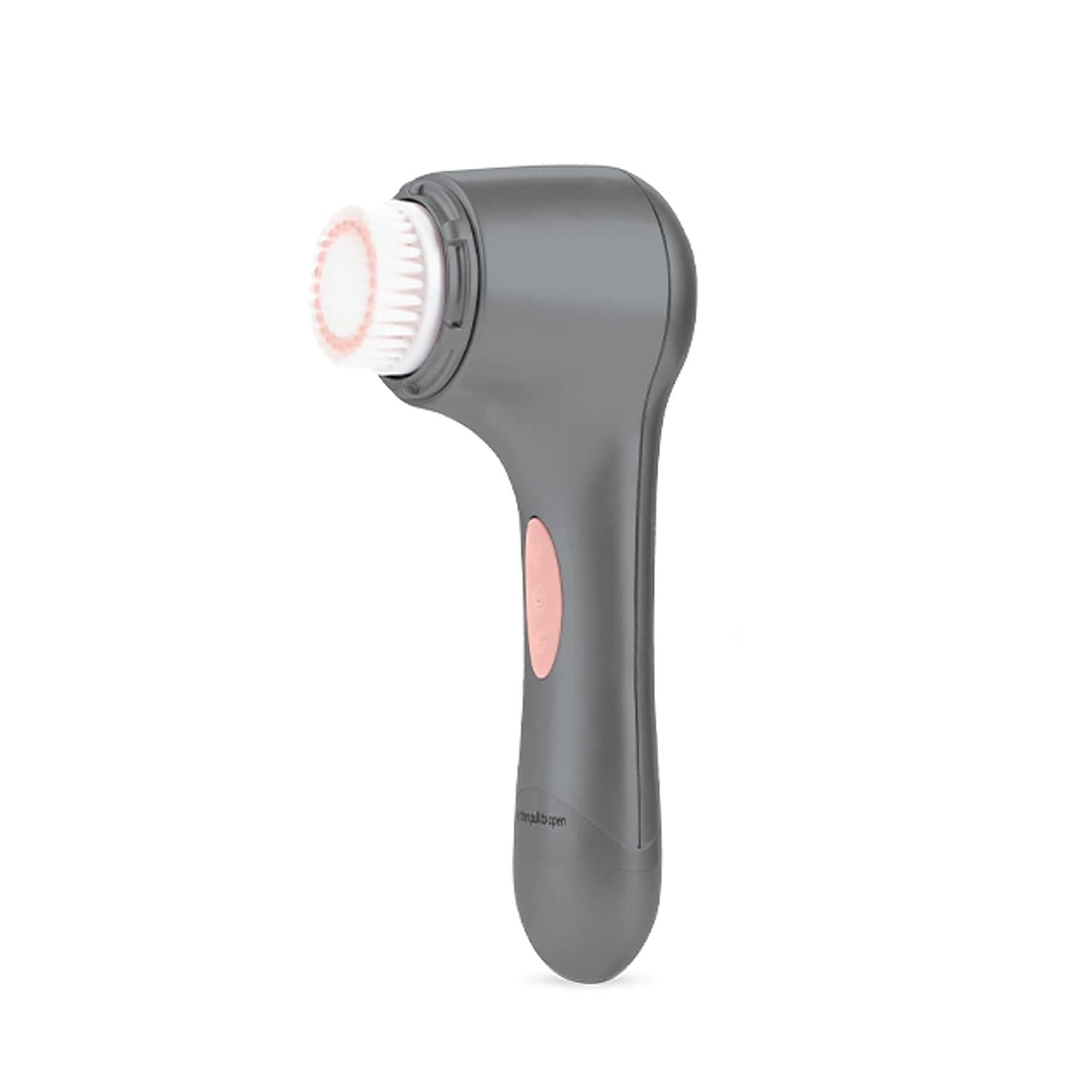 Brookstone Electric Face Cleansing Brush With 2 Brush Heads l Facial Brush for Deep Cleansing and Gentle Exfoliating l Facial Cleansing Brush l Facial Cleanser Brush is Water Resistant IPX4 & Cordless