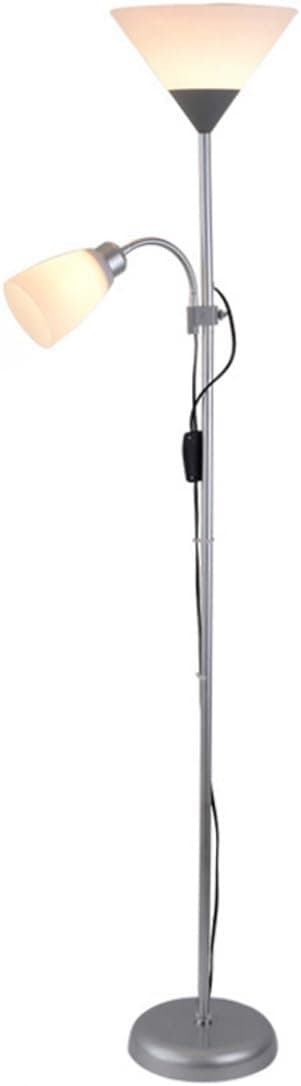 Modern Simple Floor Lamp with Side Reading Light for Living Room Standing Lamp